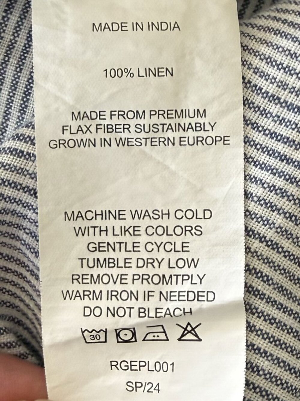 QUINCE | Linen Tiered Maxi Dress - Picture 4 of 5